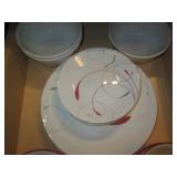 Corelle Plates, saucers and assorte...