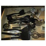 Large collection of kitchen cooking...