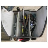 Husky open top tool caddy with scre...