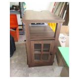 End table with drawers and electric...