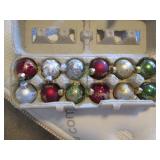 Assortment of Christmas ornaments a...