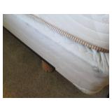 Queen size bed frame, beautiful blu...