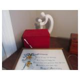 Keepsake boxes, lazy Susan style de...