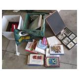 Lot of cookbooks and household item...