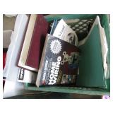 Lot of cookbooks and household item...