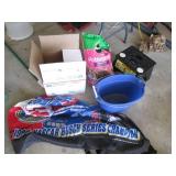 Glass Canning jars, potting soil, f...