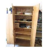 Laminate 2-door and wood Pentey cab...