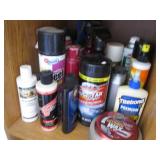 Large assortment of automotive clea...