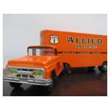 Fantastic Condition Old Vintage TONKA Collection w/Original Box #1 - No. 739 Allied Van - Orange