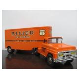 Fantastic Condition Old Vintage TONKA Collection w/Original Box #1 - No. 739 Allied Van - Orange