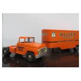 Fantastic Condition Old Vintage TONKA Collection w/Original Box #1 - No. 739 Allied Van - Orange