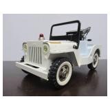 Fantastic Condition Old Vintage TONKA Collection w/Original Box #6 - No. 375 Jeep Wrecker - White