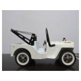 Fantastic Condition Old Vintage TONKA Collection w/Original Box #6 - No. 375 Jeep Wrecker - White