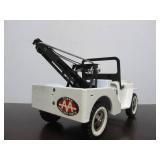 Fantastic Condition Old Vintage TONKA Collection w/Original Box #6 - No. 375 Jeep Wrecker - White