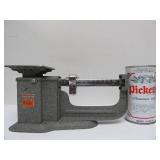 2 Excellent Smaller Size Industrial Vintage TRINER Air Mail Scales