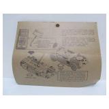 NOS Vintage AURORA Model Motoring Thunderjet 500 Motor Slot Car 