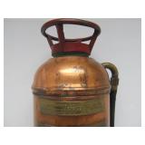 Very Nice Old Vintage Copper BUFFALO Fire Extinguisher