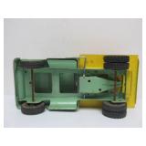 Fantastic Condition Old Vintage TONKA Collection w/Original Box #11 - No. 406 Dump Truck - Green & Yellow