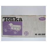 Fantastic Condition Old Vintage TONKA Collection w/Original Box #11 - No. 406 Dump Truck - Green & Yellow
