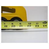 Nice Vintage Pressed Steel STRUCTO Auto Transport Truck w/3 Cars