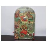 Neat Old Tabletop Pinball Game - The BIG GAME Bagatelle