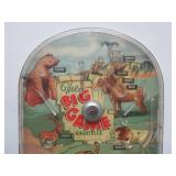 Neat Old Tabletop Pinball Game - The BIG GAME Bagatelle