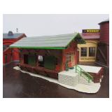 Great Lot of Vintage HO Scale Train Layout Buildings etc