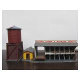 Great Lot of Vintage HO Scale Train Layout Buildings etc