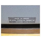 Vintage ROYAL Typewriter w/Green Keys