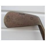 Set of 5 Antique Hickory Shaft Golf Clubs w/Bag