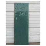 LARGE Vintage Style Embossed Metal MOUNTAIN DEW Advertising Soda Sign