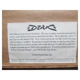 Framed Signed Numbered Wildlife Print w/Loons by Derk Hansen