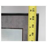 Framed Signed and Numbered Native American Print w/Hand Drawn Sketch by Jerry Raedeke