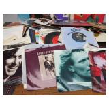 LARGE Lot of Vinyl 45 Records w/Sleeves
