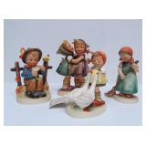 Lot of 4 Vintage HUMMEL Figurines