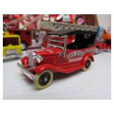 Large Group of Assorted Metal Diecast Fire Truckd