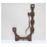 Antique Cast Iron General Store J-Shaped Rack Stand