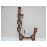 Antique Cast Iron General Store J-Shaped Rack Stand