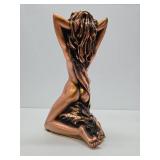 14" Copper Clad Nude Sculpture