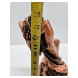 14" Copper Clad Nude Sculpture