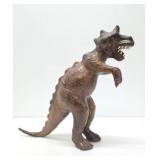 Very Cool Genuine Leather Tyrannosaurus Rex w/Glass Eyes - 14.5"