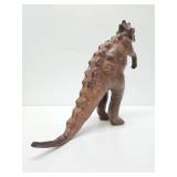Very Cool Genuine Leather Tyrannosaurus Rex w/Glass Eyes - 14.5"