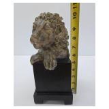 Excellent Large Carved Stone Lion of Lucerne Sculpture