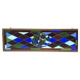 Very Nice Rectangular Stained Glass Window