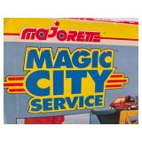 Complete Vintage Majorette Magic City Service Playset