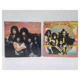 Pair of Vintage KISS Vinyl Records