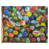 Gallon Bag Full of Vintage etc Glass Marbles