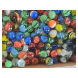 Gallon Bag Full of Vintage etc Glass Marbles