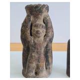 3 Old Vintage Earthenware / Terra Cotta Vessels