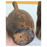 3 Old Vintage Earthenware / Terra Cotta Vessels